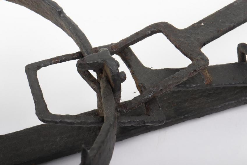 A Superb & Most Gruesome Collectors & Conversation Piece, A King George IIIrd “Man Trap’ Only The Second Original Example We Have Had in 10 years
