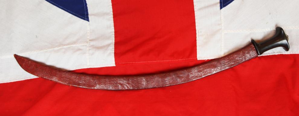 An Antique Ethiopian Shotel - Gorode Officer's Sword Of Emperor Menelik IInd's Reign, & Then Into Emperor Halie Selassie's Reign, the Last Ethiopian Emperor