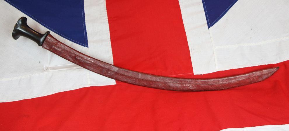 An Antique Ethiopian Shotel - Gorode Officer's Sword Of Emperor Menelik IInd's Reign, & Then Into Emperor Halie Selassie's Reign, the Last Ethiopian Emperor