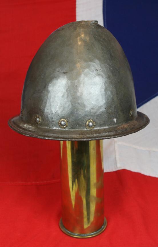 Good Heavy Original Italian Infantry Papal Army Helmet Cabasset c.1570 From The Papal Armoury