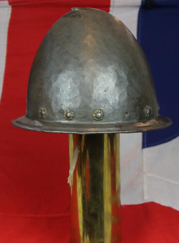 Good Heavy Original Italian Infantry Papal Army Helmet Cabasset c.1570 From The Papal Armoury