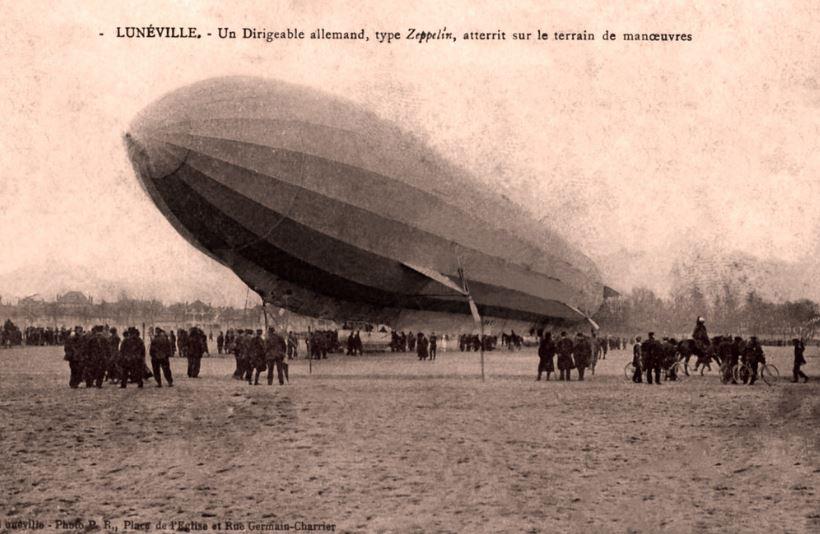 Imperial German Bronze Zeppelin Forced Landing Medal 50mm With Symbolic Cockeral & Eagle