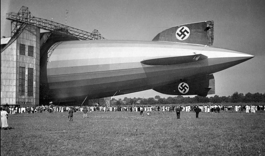 Scarce Original Silver Medal for Graf Zeppelin's Launch of the German Airship LZ127