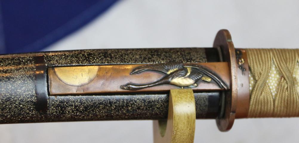 A Very Fine Ancient Koto Period ‘Plum Blossom’ Tanto Of the 1400's, Signed Blade