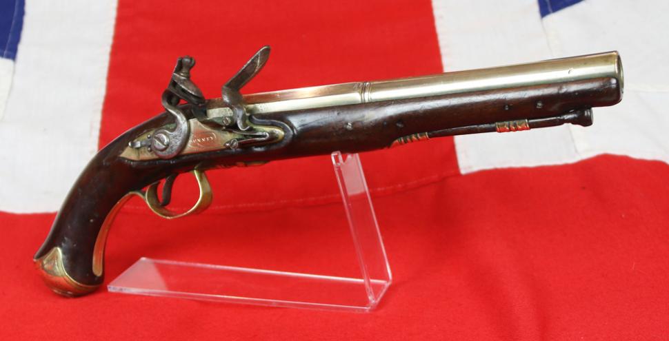 A Beautiful 18th Century, London, 1770's Brass Flintlock Blunderbuss Pistol, All Brass Mounted
