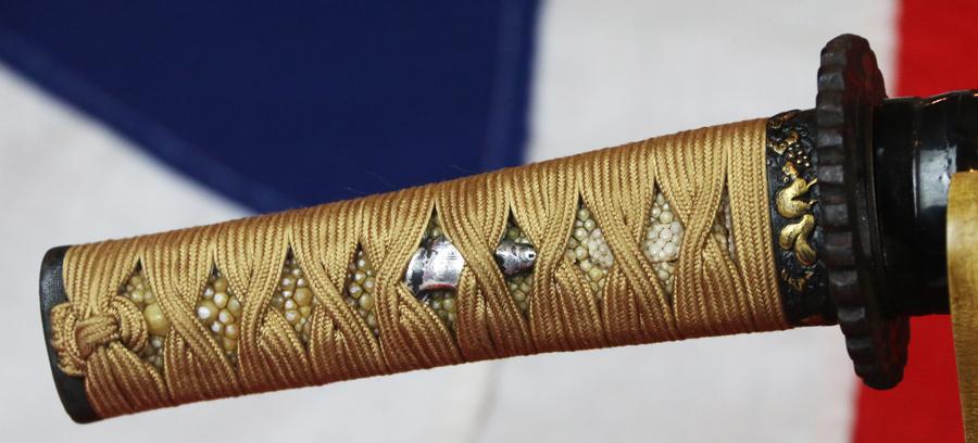 A Stunning Shinto Period O-Tanto Signed Sukemune, Around 400 Years old. Now Fully Museum Grade Restored By Our World Class Artisans Shown For Sale Now As A Representation of the Skill of Our Artisans.