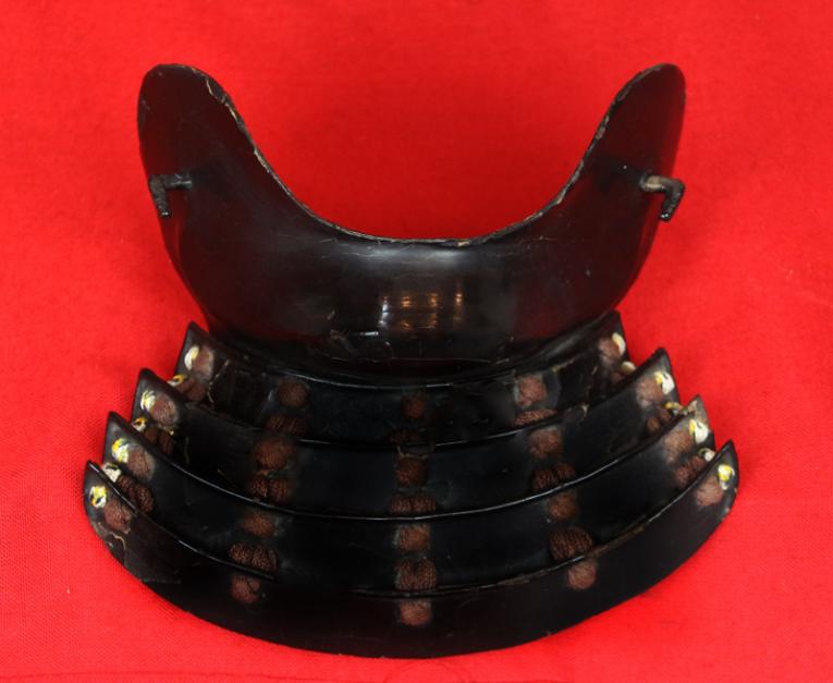 A Beautiful Edo Period, 18th century Hanbo, A Samurai’s Face Armour Mask