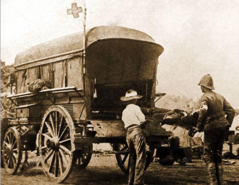 A Really Most Rare Original Zulu War Veteran's Souvenir, A Victorian Army Hospital Corps Pill Box Helmet Badge. The Surgeon Major, and 1 Officer and 10 Army Hospital Corps Other Ranks Were Slaughtered at Isandhwana 1879