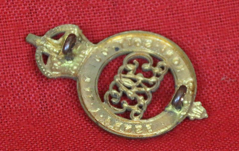 A King George Vth Die Struck Grenadier Guards Pagri Badge