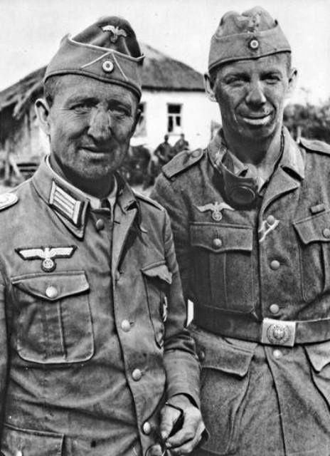 A Most Scarce Strip of 10 Heer EM/NCO Overseas M43 Cap Cockade Insignia