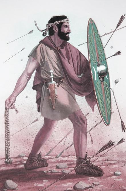 Roman 1st century, Large, Lead Sling Bullet, Acquired Near Camulodunum-Colchester-In the 1820's