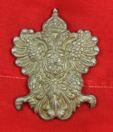 A Large 19th century European, Imperial, Crowned, Twin Headed Royal Eagle Crest Mount