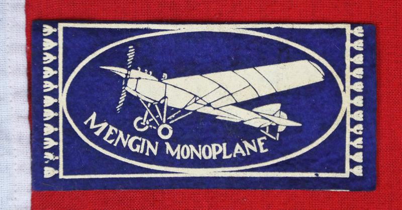 A Very Rare Original,1930's Aeronautical Collection of Wide, Wool Felt, Sleeve Patches for Early Airships & Aeroplanes