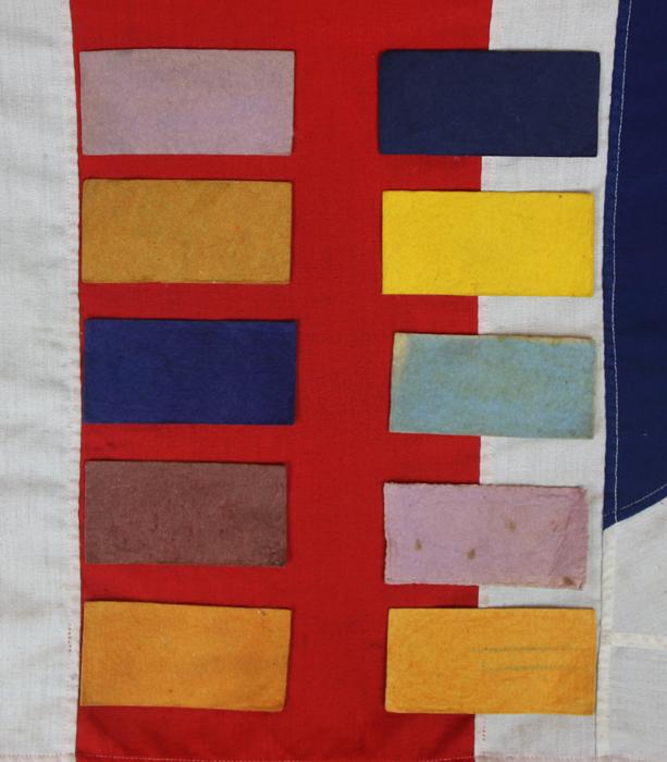 A Very Rare Original,1930's Aeronautical Collection of Wide, Wool Felt, Sleeve Patches for Early Airships & Aeroplanes