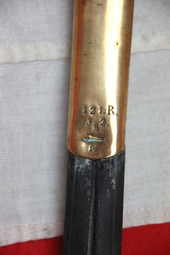 A Scarce Pattern of Imperial German 121st infantry Officers Sword XIII Royal Wurtemberg Corps