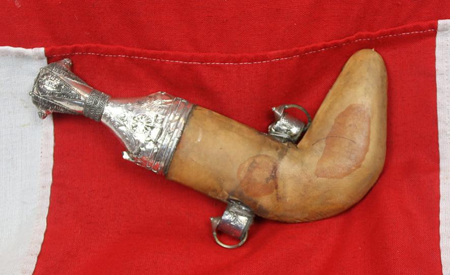 A Beautiful & Incredibly Impressive Original Antique Omani Silver Al Saidi 'Royal' Khanjar, Just The Type As Was Presented To The Famed Lawrence of Arabia Over 100 Years Ago