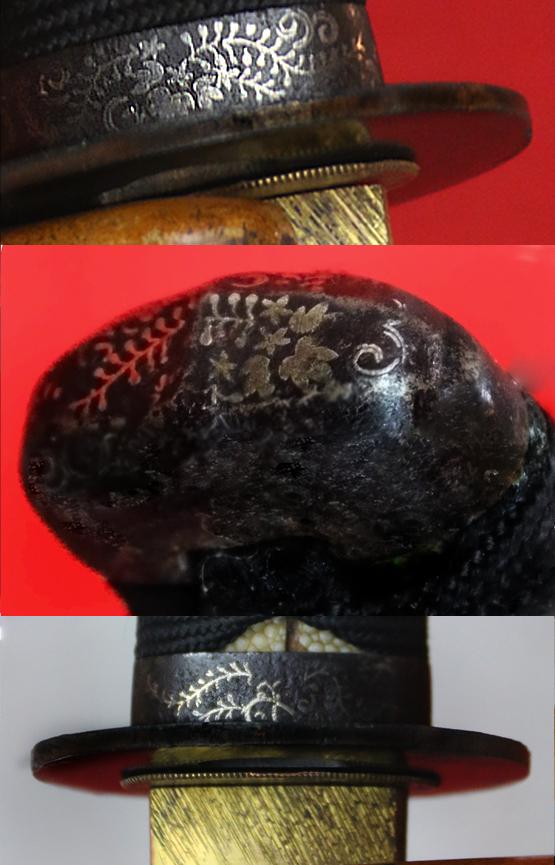 A Most Impressive and Beautiful Wakizashi Circa 1580 with Representations of the Two of the Japanese Seven Lucky Gods