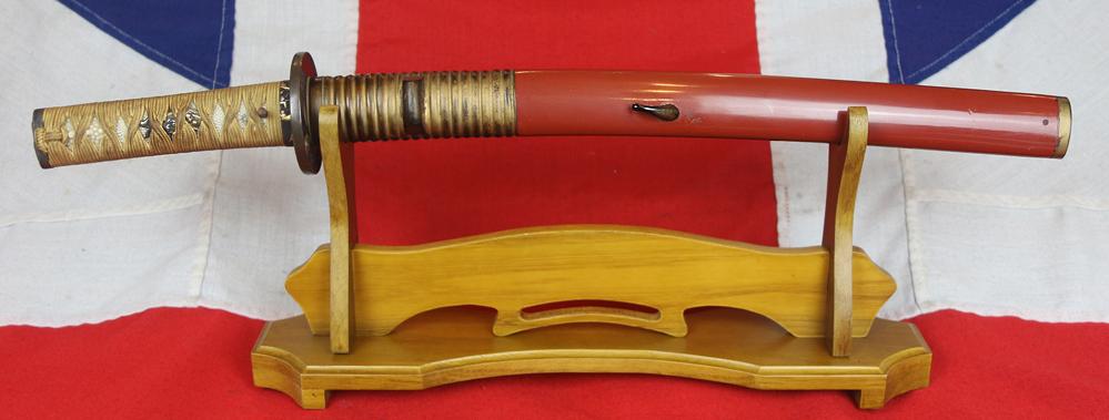 A Simply Stunning 15th Century Sengoku Period Wakizashi Samurai Short Sword Circa 1480 With Shobu Zukuri Form Blade