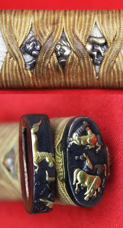 A Simply Stunning 15th Century Sengoku Period Wakizashi Samurai Short Sword Circa 1480 With Shobu Zukuri Form Blade