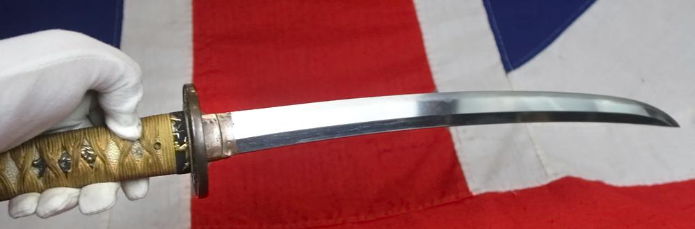 A Simply Stunning 15th Century Sengoku Period Wakizashi Samurai Short Sword Circa 1480 With Shobu Zukuri Form Blade