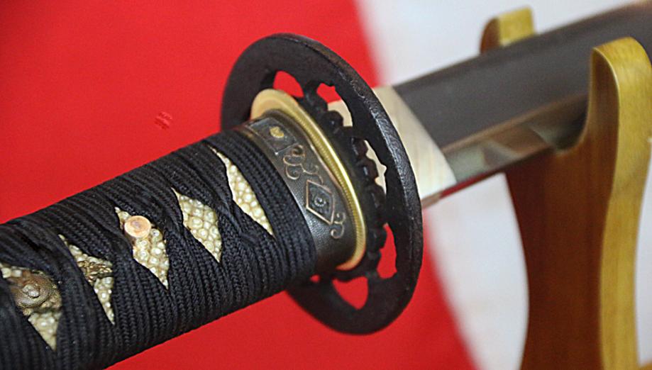 A Most Beautiful Koto Era Sengoku Period Katana Circa 1480 Signed Norimitsu , All Original Edo Period Mountings