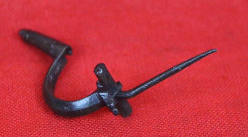 Original Ancient Roman ‘Cross-bow” Fibula Bronze Toga Pin Military Issue, Fine Piece For Higher Ranking Figures in the Legion, Such As a Centurion or Tribune