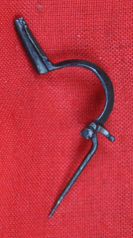 Original Ancient Roman ‘Cross-bow” Fibula Bronze Toga Pin Military Issue, Fine Piece For Higher Ranking Figures in the Legion, Such As a Centurion or Tribune