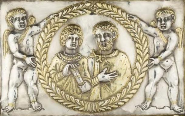 Original Ancient Roman ‘Cross-bow” Fibula Bronze Toga Pin Military Issue, Fine Piece For Higher Ranking Figures in the Legion, Such As a Centurion or Tribune