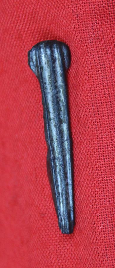 Original Ancient Roman ‘Cross-bow” Fibula Bronze Toga Pin Military Issue, Fine Piece For Higher Ranking Figures in the Legion, Such As a Centurion or Tribune. Bow Fibula with a Folded Spring Hinge, Early Imperial - Beginning of Anno Domini 2nd Century.