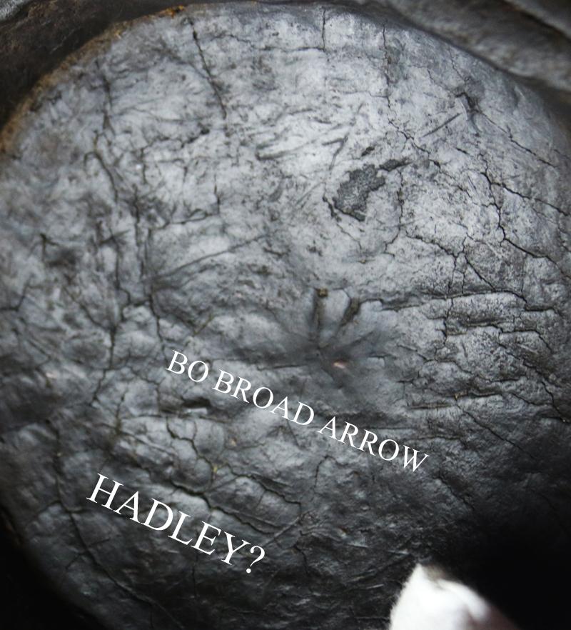 An Original 18th Century, Royal Naval, Board of Ordnance Issued Fire Bucket. Bearing BO Broad Arrow Stamp and Makers Stamp