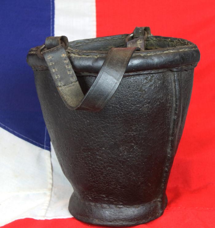 An Original 18th Century, Royal Naval, Board of Ordnance Issued Fire Bucket. Bearing BO Broad Arrow Stamp and Makers Stamp