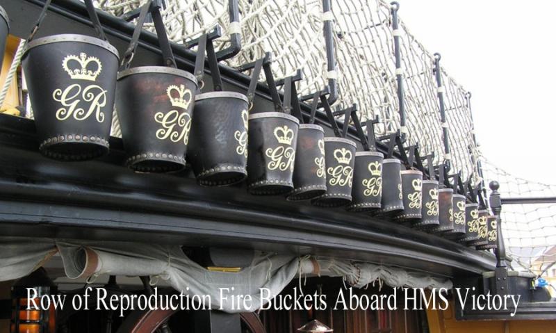 An Original 18th Century, Royal Naval, Board of Ordnance Issued Fire Bucket. Bearing BO Broad Arrow Stamp and Makers Stamp