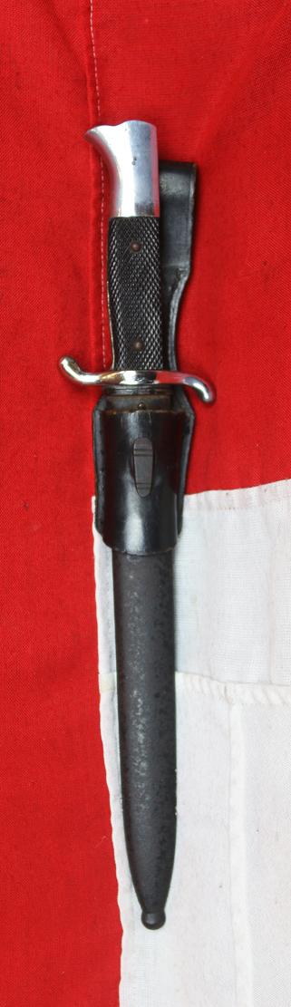 A Superb Pre WW2 Nazi SS Fire Protection Police Sidearm & Original Frog. Used From 1933 till 1945 By The SS. Feuerschutzpolizei.