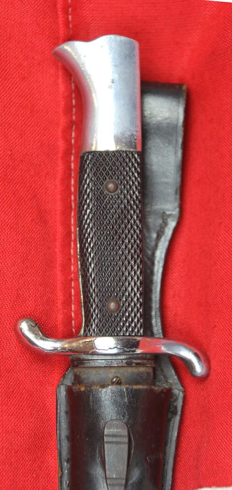 A Superb Pre WW2 Nazi SS Fire Protection Police Sidearm & Original Frog. Used From 1933 till 1945 By The SS. Feuerschutzpolizei.