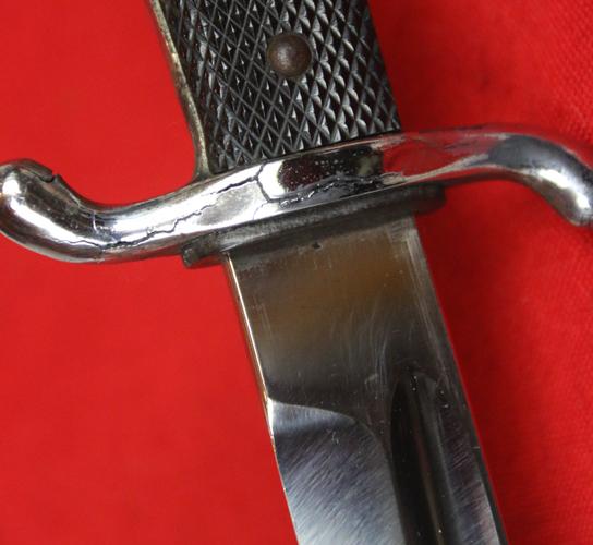 A Superb Pre WW2 Nazi SS Fire Protection Police Sidearm & Original Frog. Used From 1933 till 1945 By The SS. Feuerschutzpolizei.