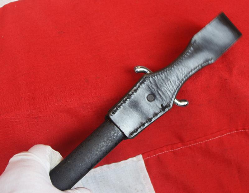 A Superb Pre WW2 Nazi SS Fire Protection Police Sidearm & Original Frog. Used From 1933 till 1945 By The SS. Feuerschutzpolizei.