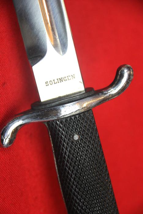 A Superb Pre WW2 Nazi SS Fire Protection Police Sidearm & Original Frog. Used From 1933 till 1945 By The SS. Feuerschutzpolizei.