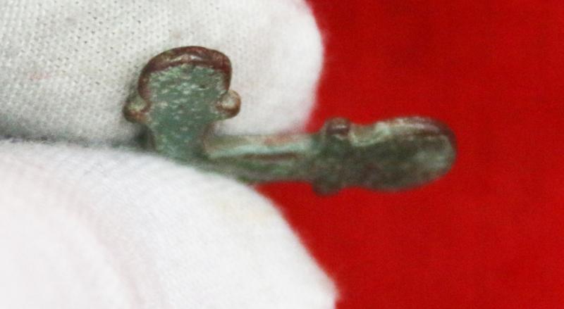 Original Viking Cross Pendant, Worn in the Viking Lands of Grand Prince Oleg and Vladimir the Great Period, A Christian Cross Pendant in Bronze