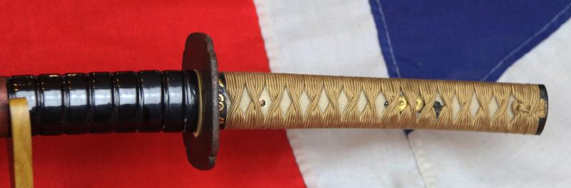 A Very Fine Yasutsugu School Katana, circa 1675-1684 Likely the 4th Generation, Signed, with Aoi Mon, Namban Tetsu Oite Bushu Edo Echizen Yasutsugu