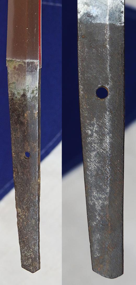 Beautiful, Koto, Samurai's Paired Swords Daisho, 425-525 Years Old. Katana and Chisa Katana. Edo Period Koshirae, Ume 'Maeda' 前田氏 Clan Mon Tsubas, 'Pine Needle' & Urushi Lacquer Sayas. The Maeda Clan, Lords of Kaga, One of the Most Powerful in Japa