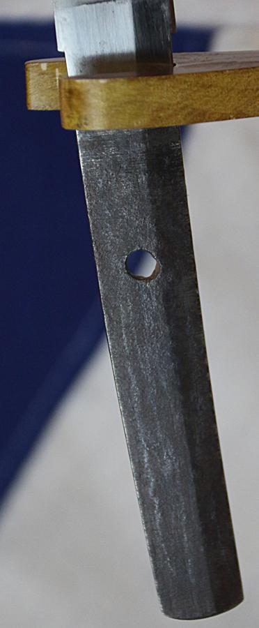 A Beautiful Antique Edo Period Wakizashi Samurai Short Sword, With a Fabulous Quality Botanical Shakudo Gold and Silver Takebori Mounts & Tsuba