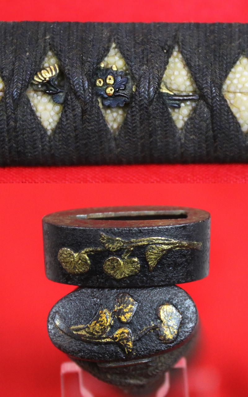 A Most Attractive 500 Plus Year Old Samurai Battle Katana With All Original Edo Mounts,