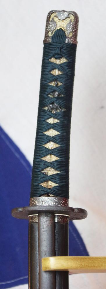 A 600 Year Old Samurai Wakazashi, Higo Han Dachi Mounted, Signed by Nobukuni