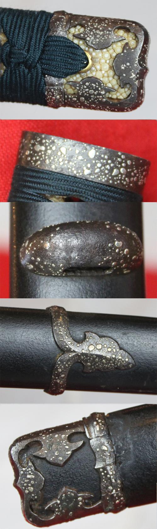 A 600 Year Old Samurai Wakazashi, Higo Han Dachi Mounted, Signed by Nobukuni