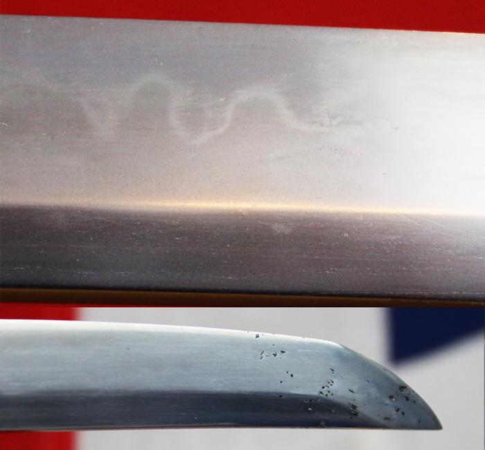 A 600 Year Old Samurai Wakazashi, Higo Han Dachi Mounted, Signed by Nobukuni