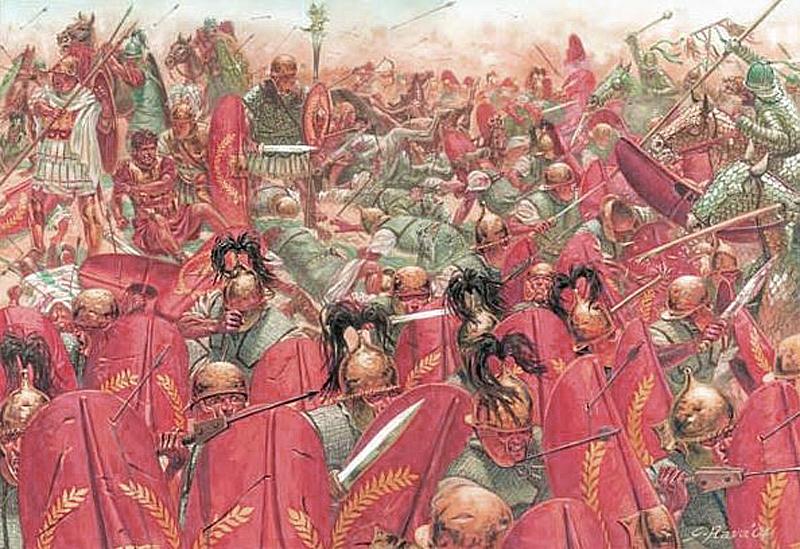 A Most Rare, Original, 1st Century Ancient Roman-Parthian Wars Period Dagger with Cross Guard. From The Time of Julius Caeser and Augustus Caeser. Circa 2000 Years Old