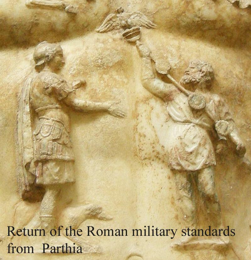 A Most Rare, Original, 1st Century Ancient Roman-Parthian Wars Period Dagger with Cross Guard. From The Time of Julius Caeser and Augustus Caeser. Circa 2000 Years Old
