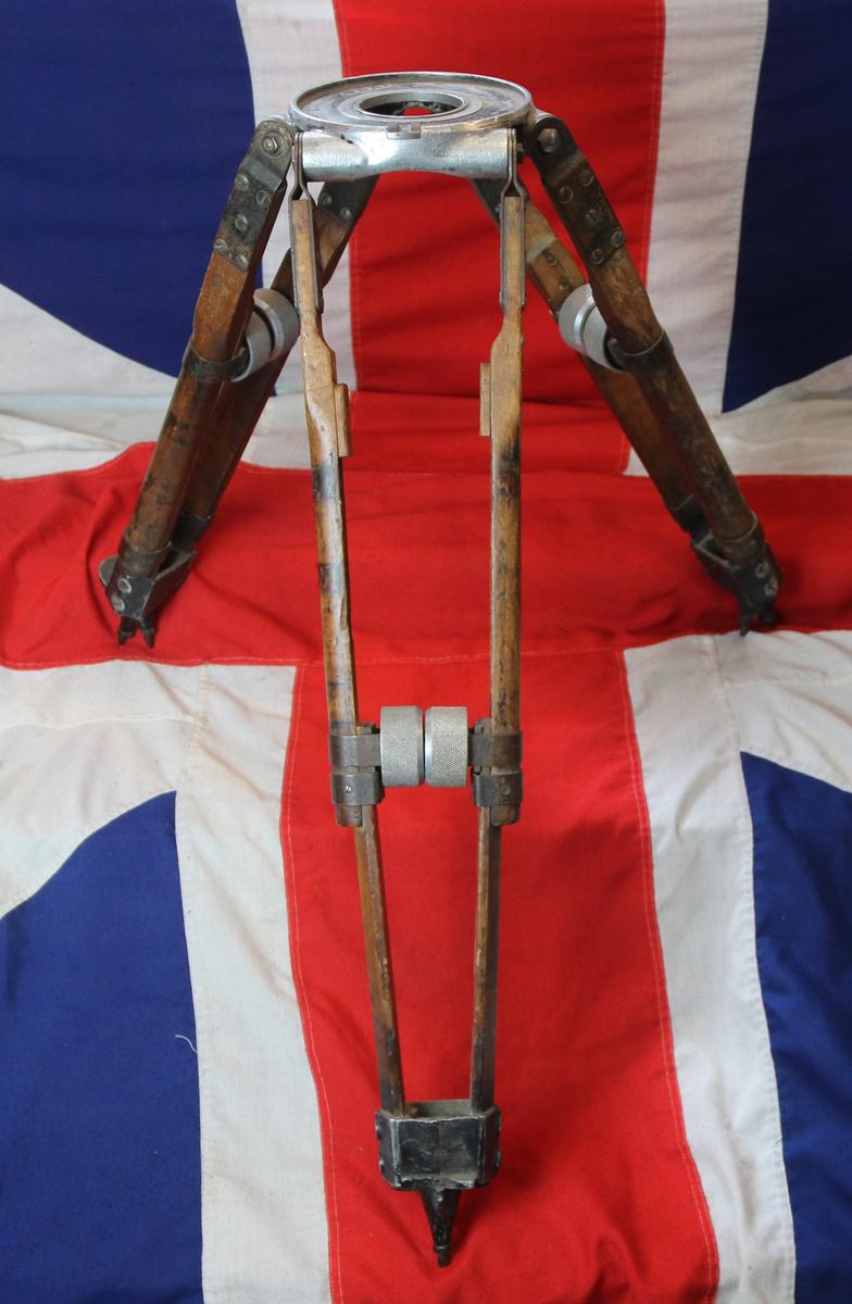 A Most Scarce Piece of Early 20th Century Movie Equipment. A Mitchell Camera Corporation Movie Camera Tripod. Known As The Camera That Filmed Hollywood