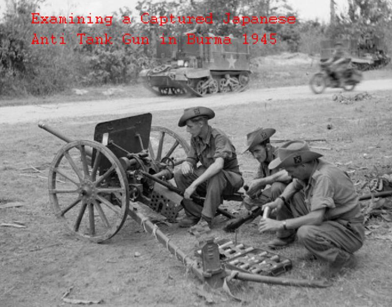 A Very Rare WW2 Japanese Shell Case From a Type 11 37mm Infantry Anti Tank Gun