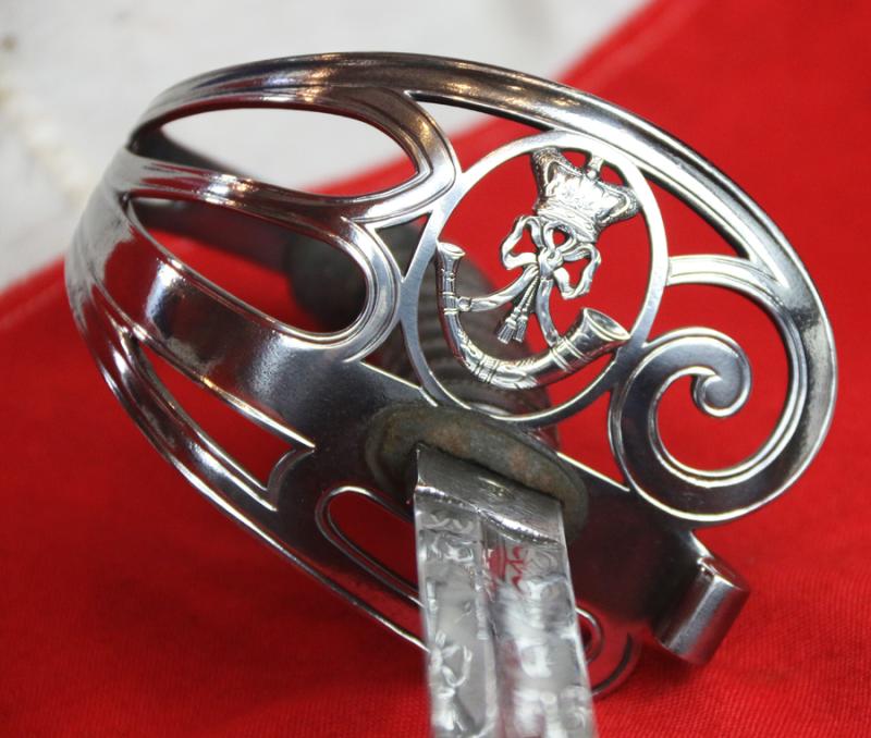 A Most Fine Presentation 2nd Manchester, 33rd Lancashire Rifle Volunteers Antique Victorian Sword of 1869